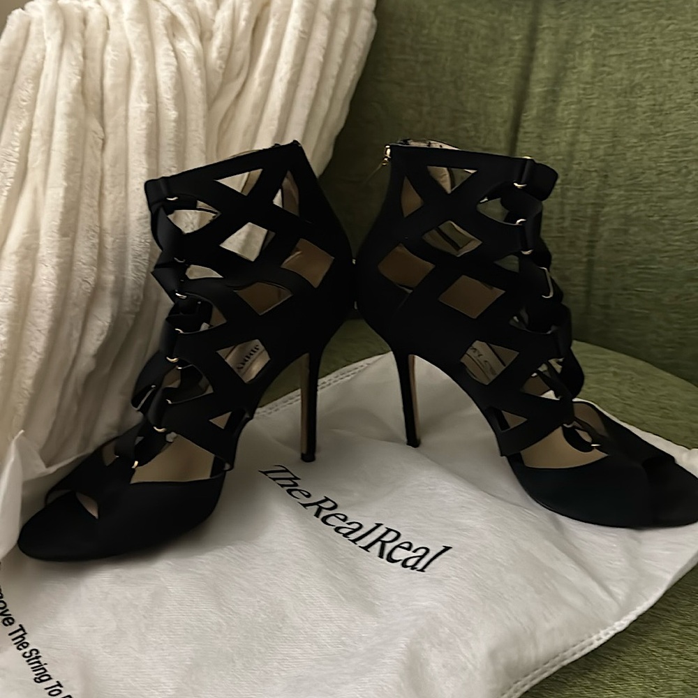 A beautiful pair of Jimmy Choo stiletto heels